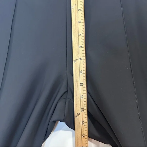 KARL LAGERFELD PARIS Black Logo Wide Leg Side Zip Dress Pant Size 10 MSRP: $109 - Picture 8 of 10